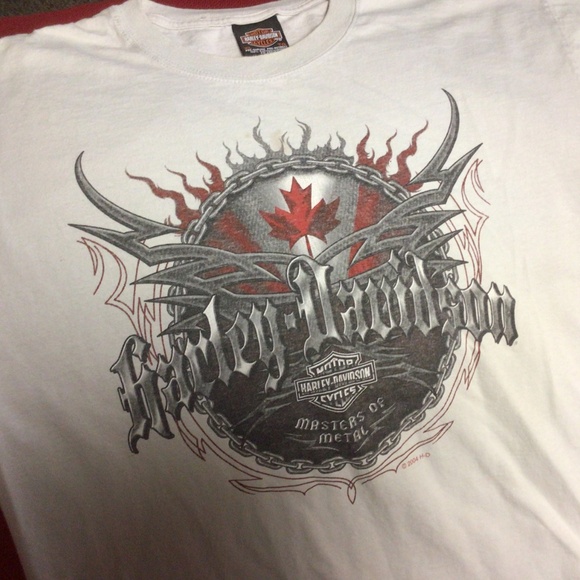 Vintage HARLEY DAVIDSON tshirt - Picture 2 of 4